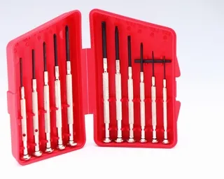 Small craft screwdriver set