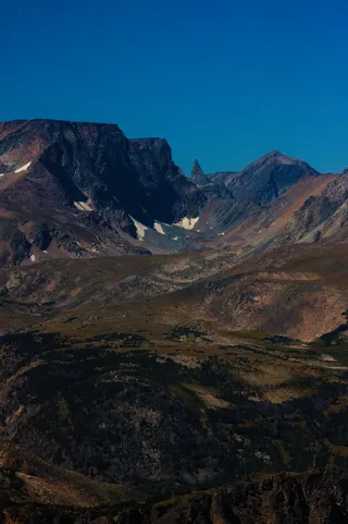 A view of the Bear's Tooth