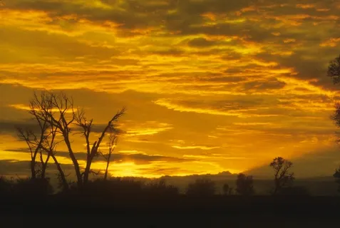 Wyoming Green River Sunset